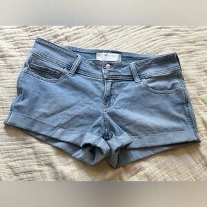 Hollister Low Rise Denim Shorts